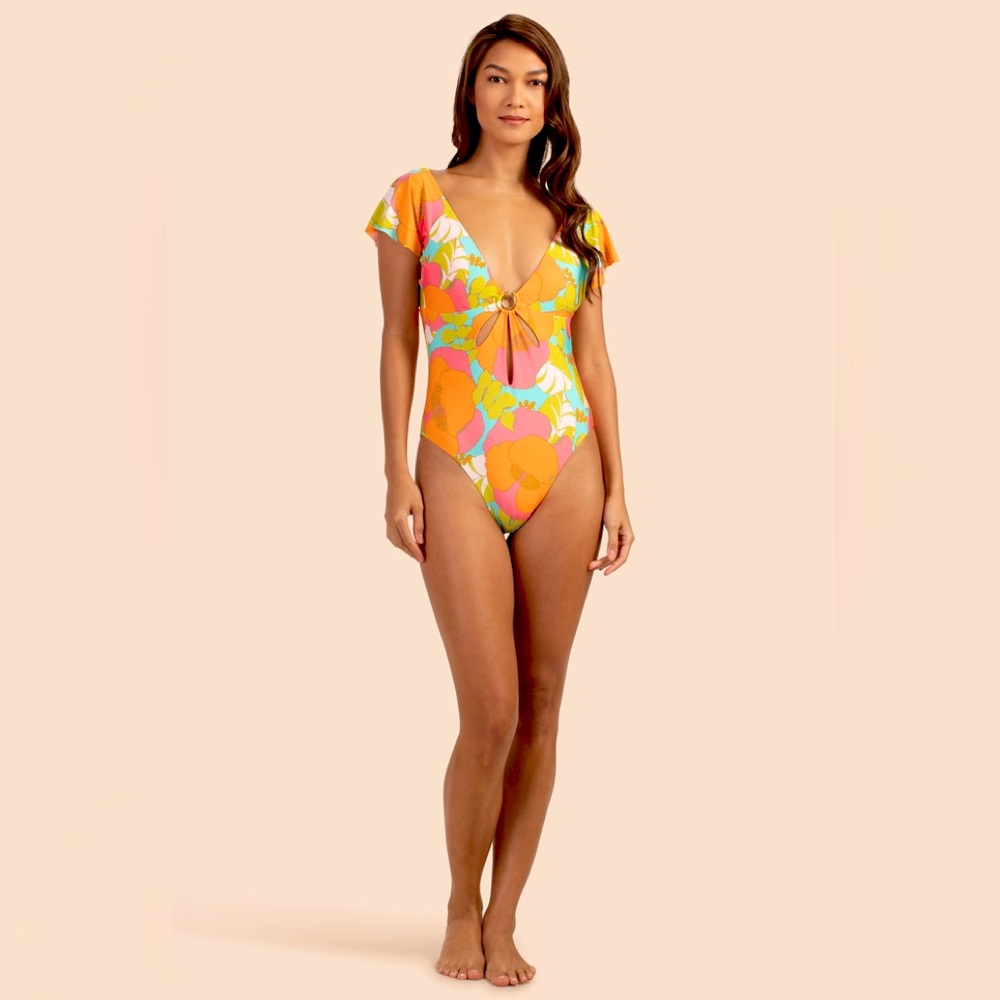 Trina Turk Playa de Flor One Piece Swimsuit